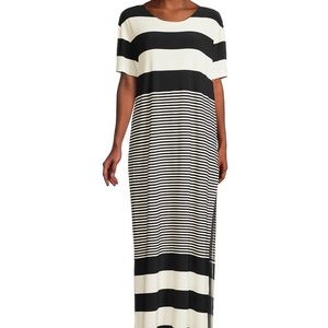 Norma Kamali - Spliced Boxy Midi Dress